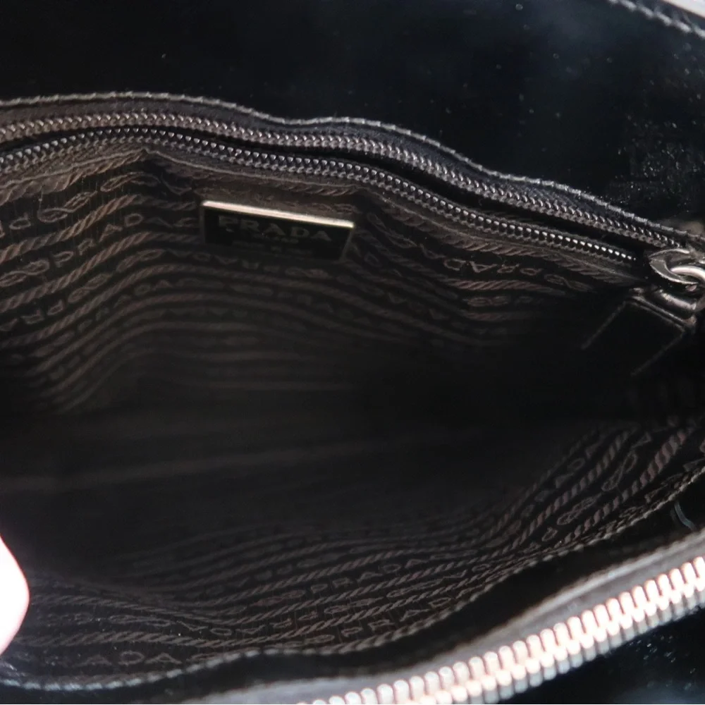 Vintage 90’s Prada Spazzolato Black Tote Bag CBK - Picture 7 of 13